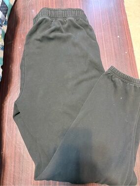 BuffBunny Men's black  Elastic-Waist Sweatpants